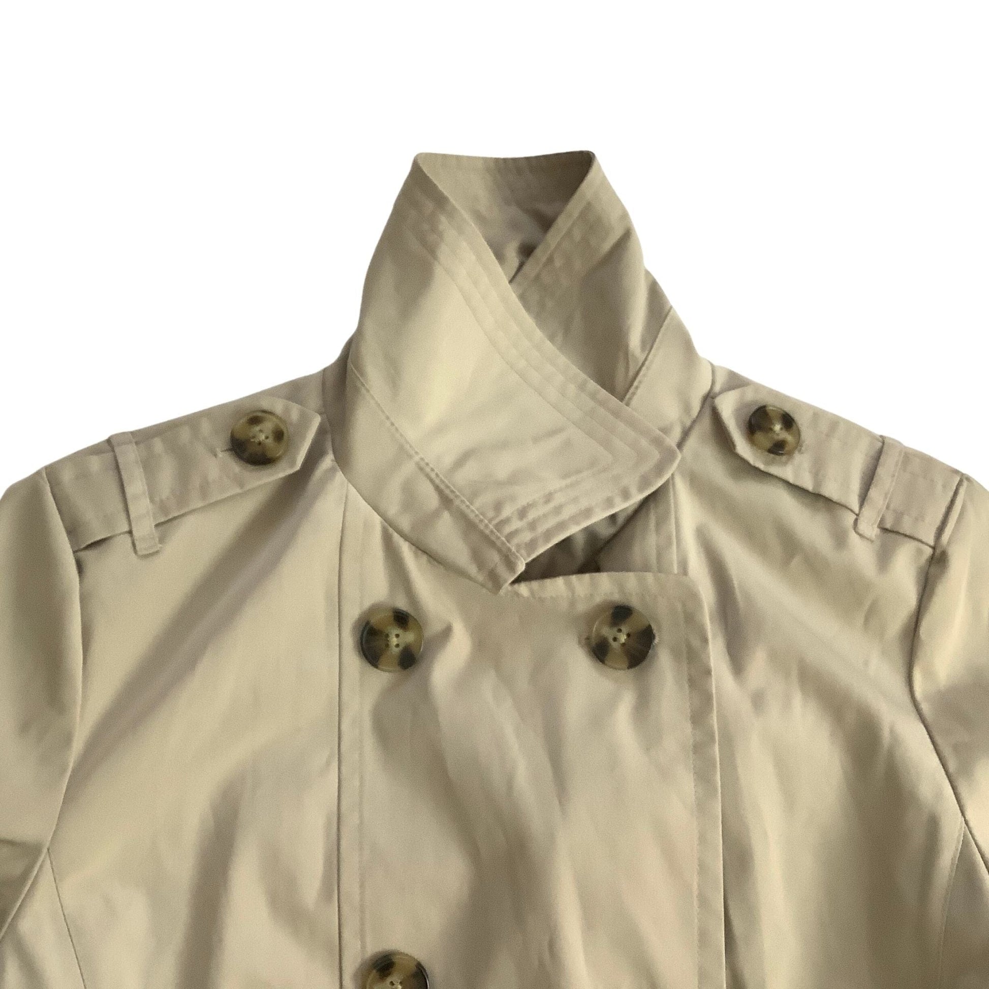 Short Trench Coat Medium / Khaki / Trench