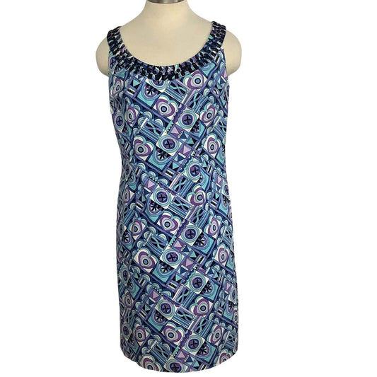 Sigrid Olsen Dress Small / Multicolor / Artsy