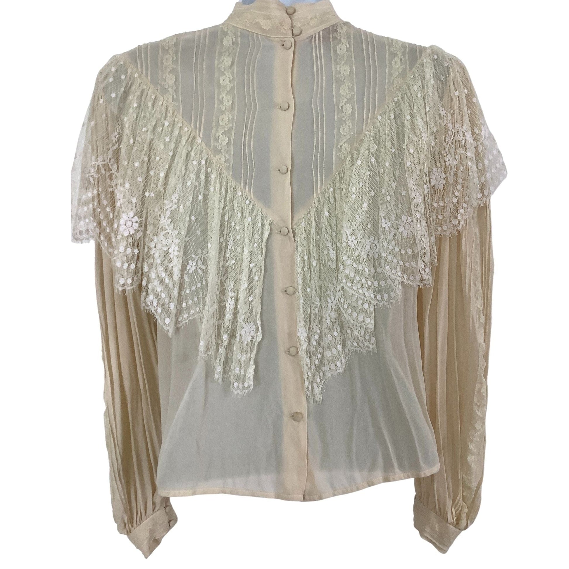 Silk Victorian Blouse