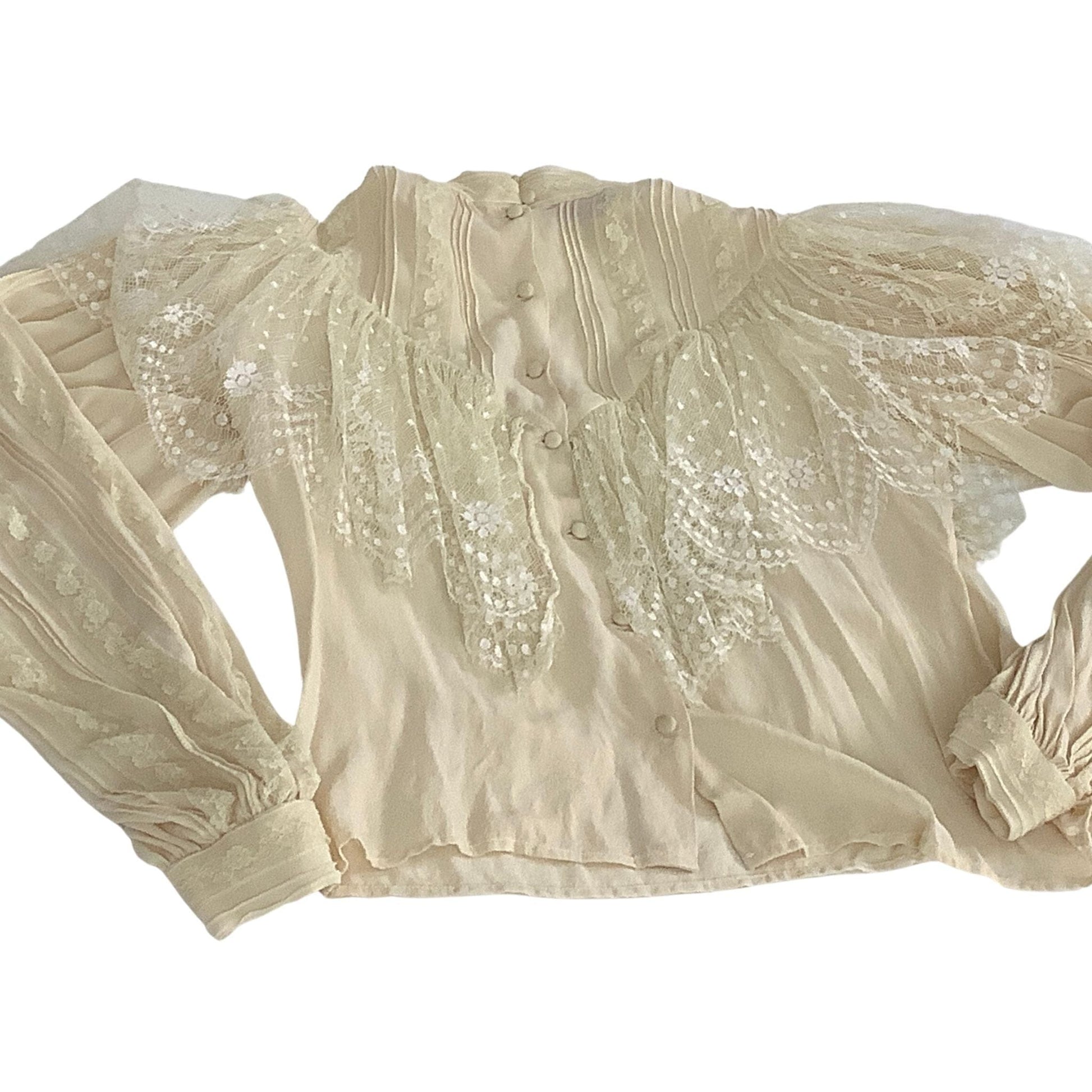 Silk Victorian Blouse