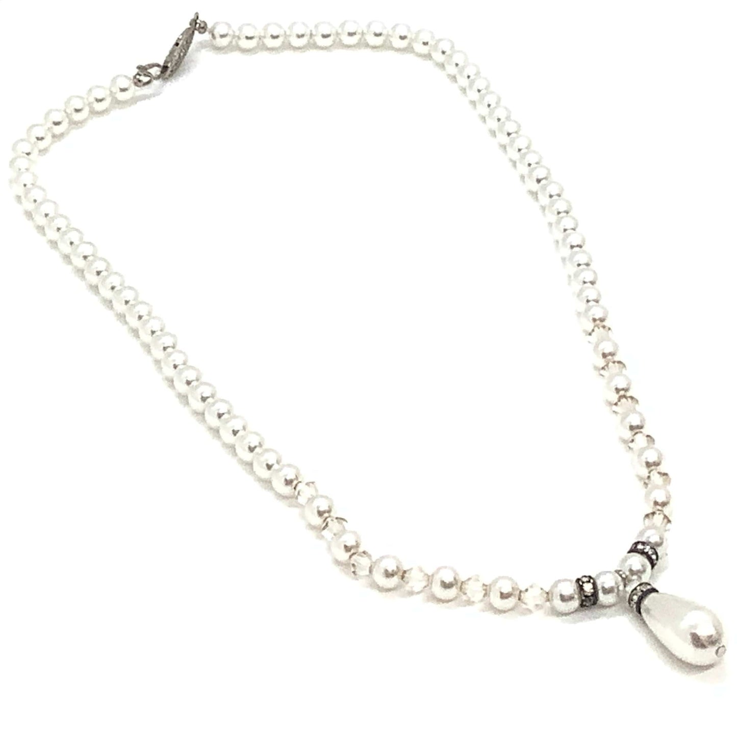 Teardrop Pearl Necklace