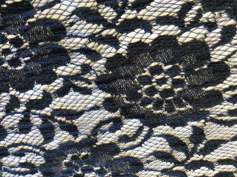 1950s Lace Fabric Remnant