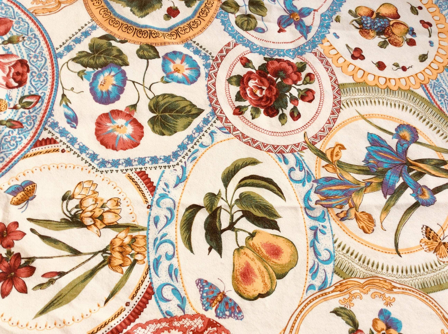 Vintage Botanical Tablecloth