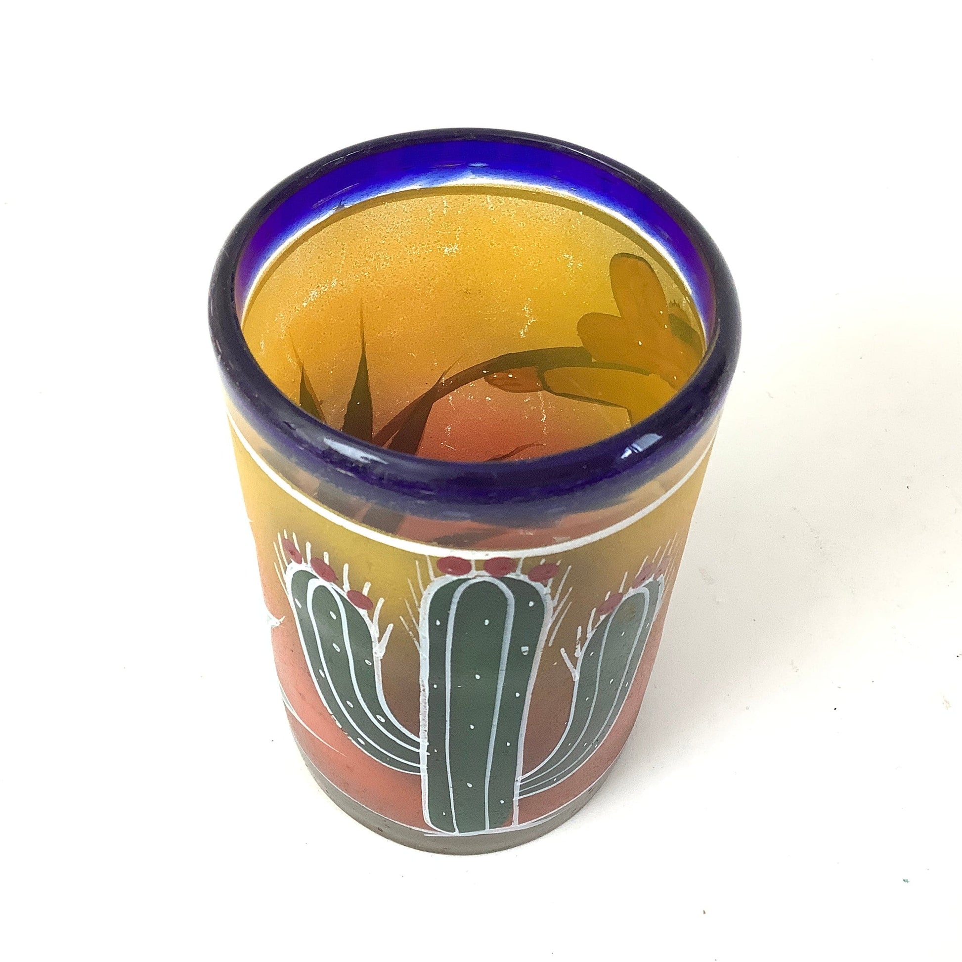 Vintage Handmade Glass Tumblers