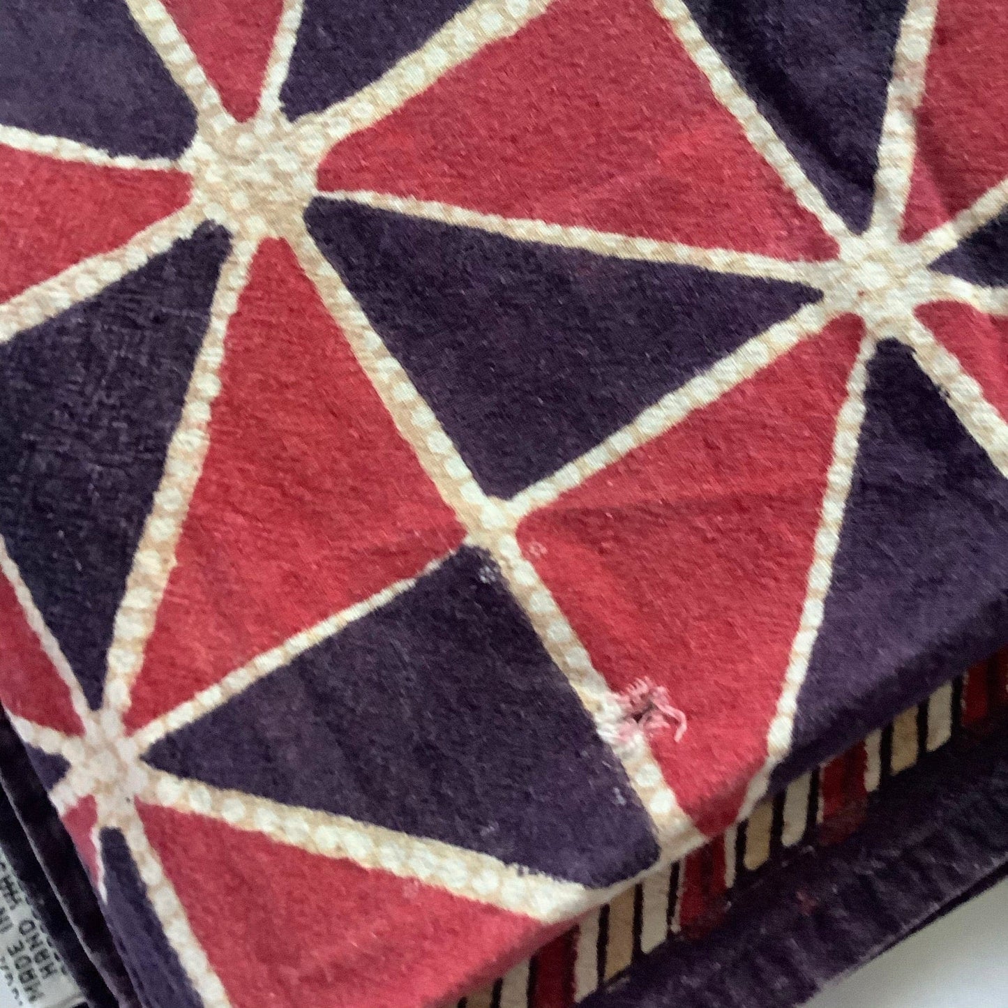 Vintage Tablecloth Cotton Rectangle